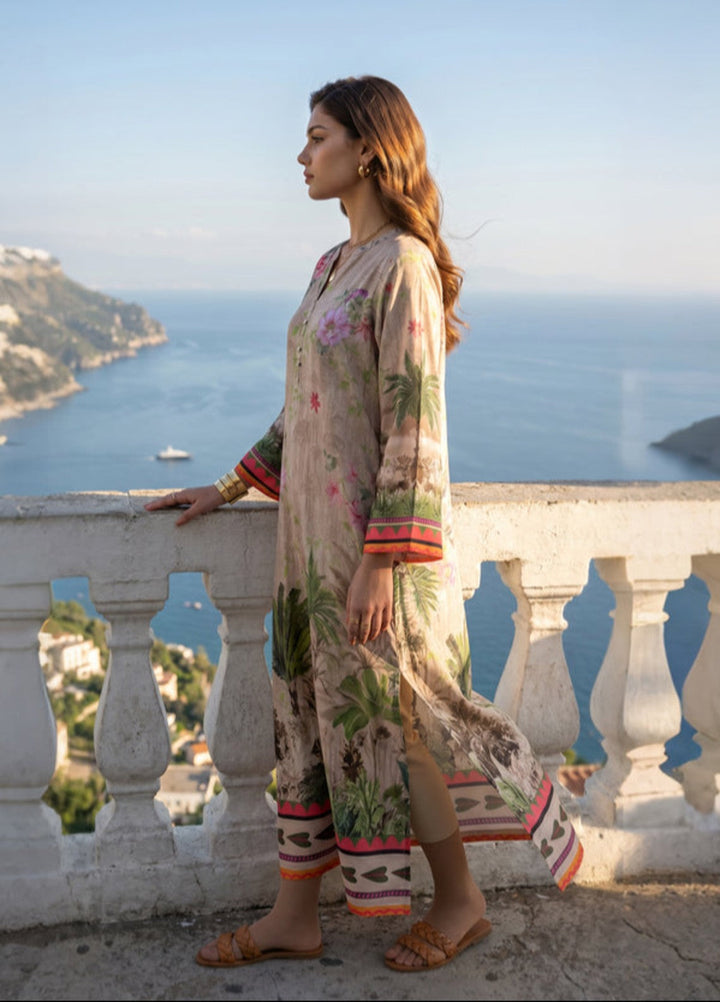 Bella Vacanza by Sahane RTW Printed Poly 1 Piece Suit PY7002 Casual Collection