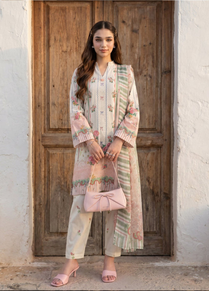 Bella Vacanza by Sahane RTW Printed Poly 3 Piece Suit PY7005 Casual Collection