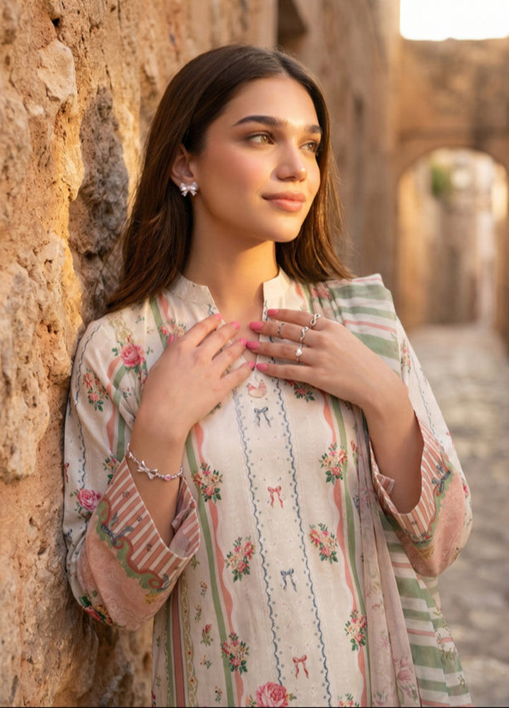Bella Vacanza by Sahane RTW Printed Poly 3 Piece Suit PY7005 Casual Collection