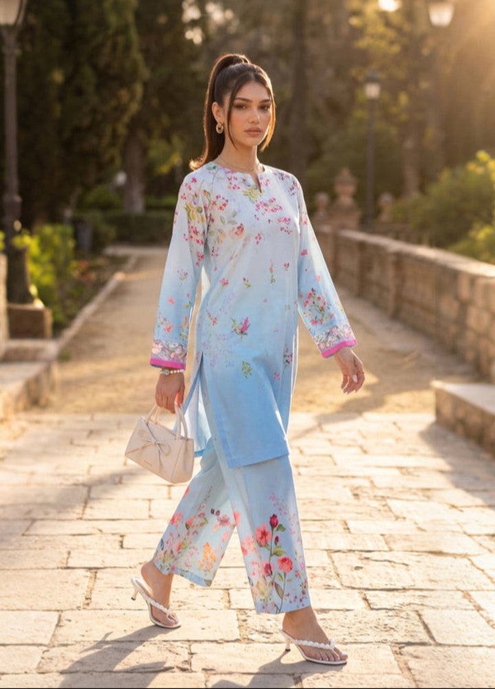 Bella Vacanza by Sahane RTW Printed Poly 2 Piece Suit PY7009 Casual Collection