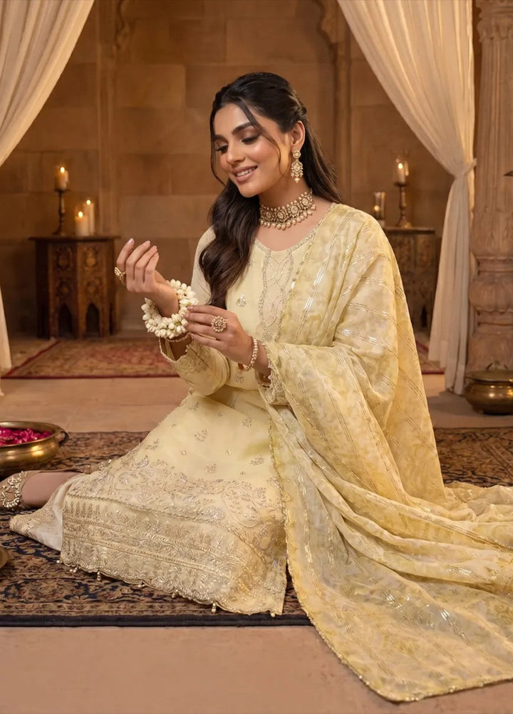 Salitex Women Unstitched Embroidered Paper Cotton 3 Piece Suit SUNS8NO517 Festive Collection
