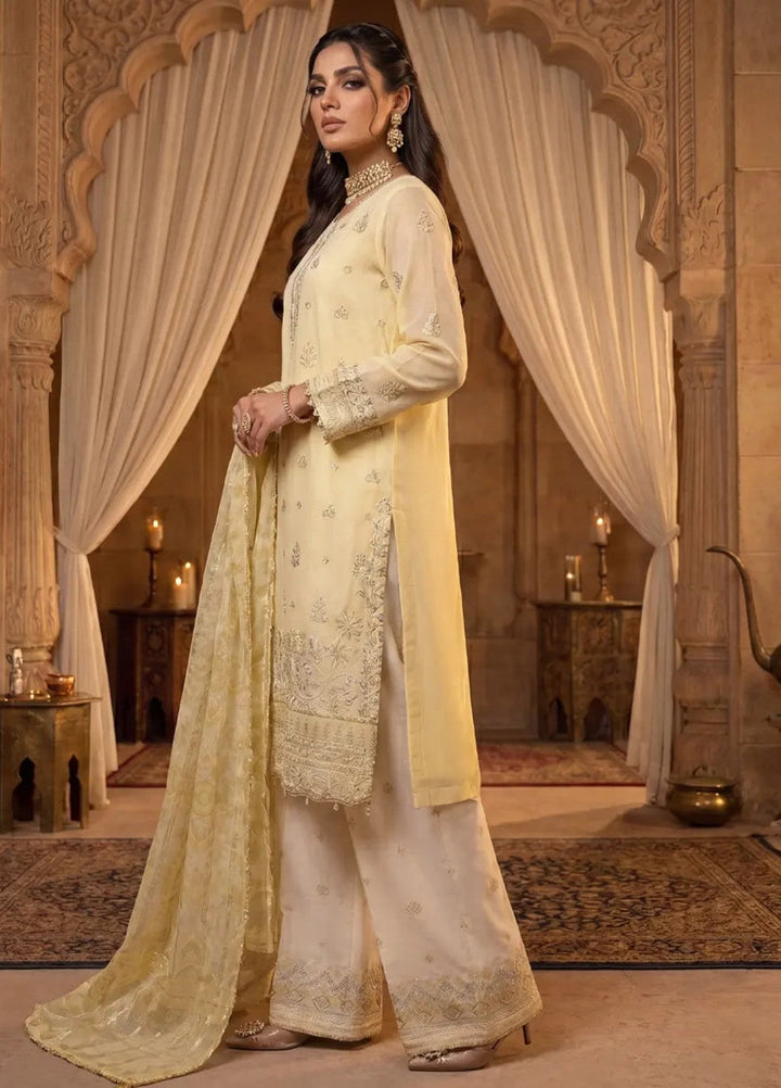 Salitex Women Unstitched Embroidered Paper Cotton 3 Piece Suit SUNS8NO517 Festive Collection
