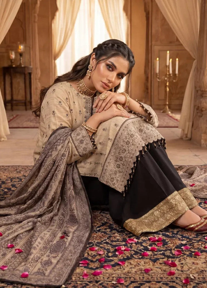 Salitex Women Unstitched Embroidered Paper Cotton 3 Piece Suit SUNS8NO519 Festive Collection