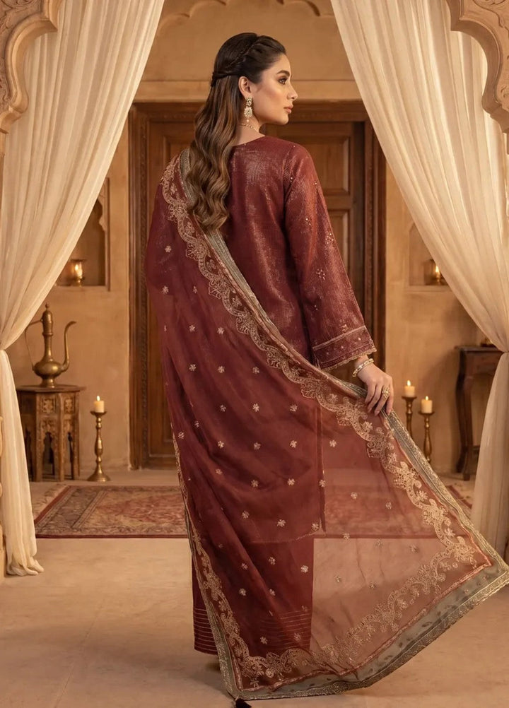 Salitex Women Unstitched Embroidered Cotton Silk 3 Piece Suit SUNS8NO524 Festive Collection