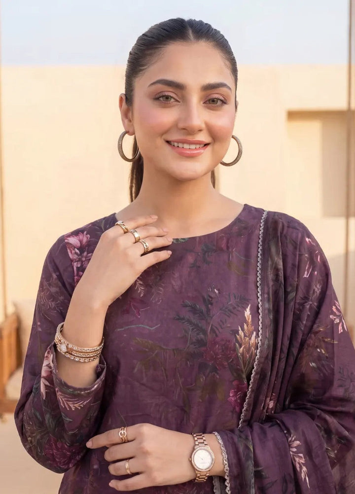 Salitex Women Unstitched Printed Lawn 3 Piece Suit SUNS8IZ208 Casual Collection
