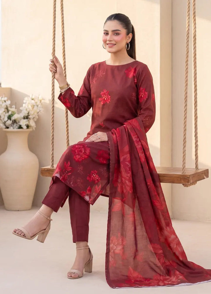 Salitex Women Unstitched Printed Lawn 3 Piece Suit SUNS8IZ211 Casual Collection