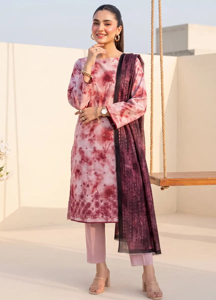 Salitex Women Unstitched Printed Lawn 3 Piece Suit SUNS8IZ203 Casual Collection