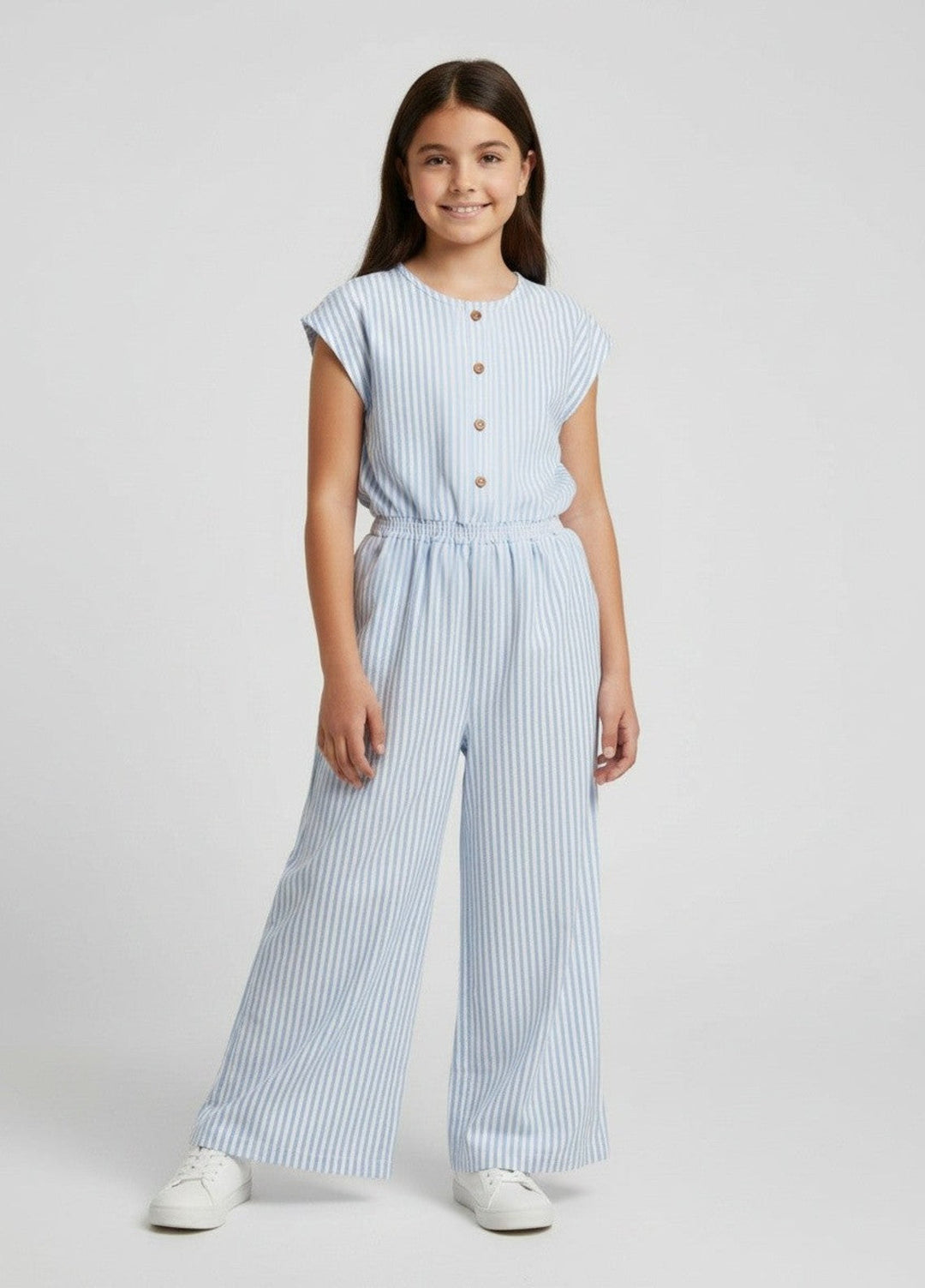 Ixample Kids RTW Cotton 1 Piece Suit Striped Jumpsuit Casual Collection