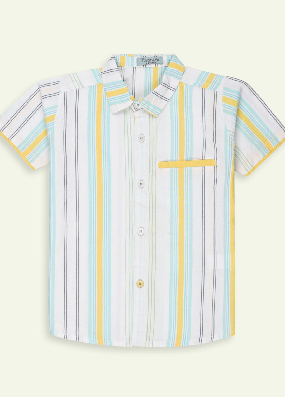Ixample Kids RTW Textured Cotton 1 Piece Suit Multi Stripe Casual Collection