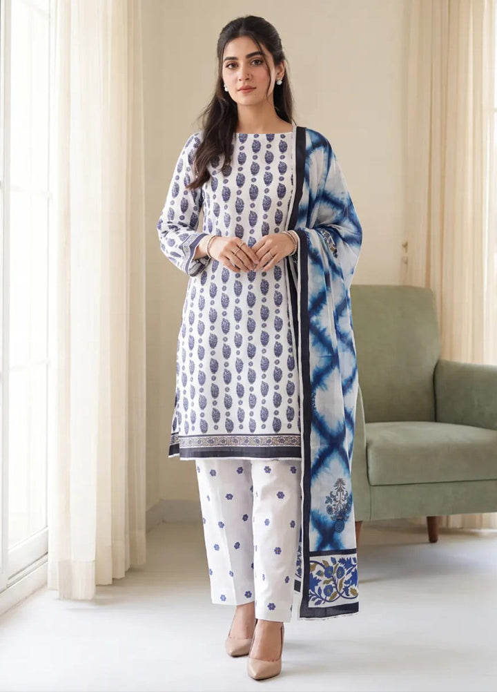 Salitex Women Unstitched Printed Lawn 3 Piece Suit SUNS8IN1138 Casual Collection