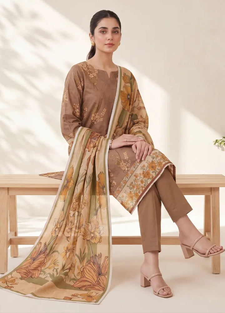 Salitex Women Unstitched Printed Lawn 3 Piece Suit SUNS8IN1140 Casual Collection