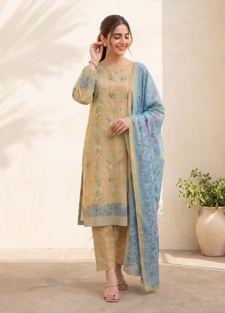 Salitex Women Unstitched Printed Lawn 3 Piece Suit SUNS8IN1141 Casual Collection