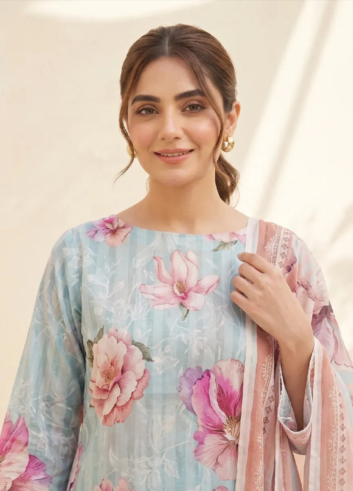 Salitex Women Unstitched Printed Lawn 3 Piece Suit SUNS8IN1144 Casual Collection