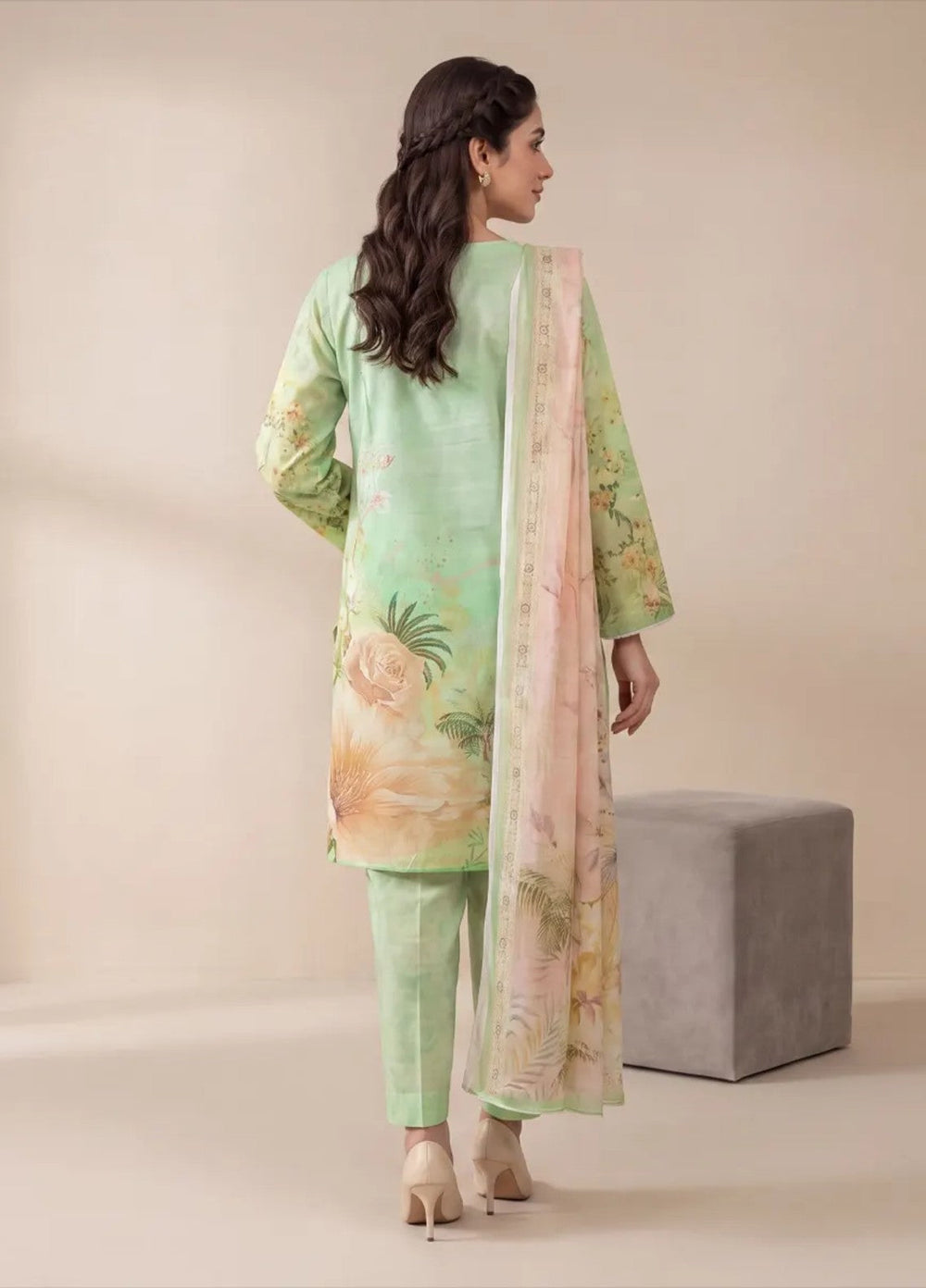 Salitex Women Unstitched Printed Lawn 3 Piece Suit S26L3PMRCL866 Casual Collection