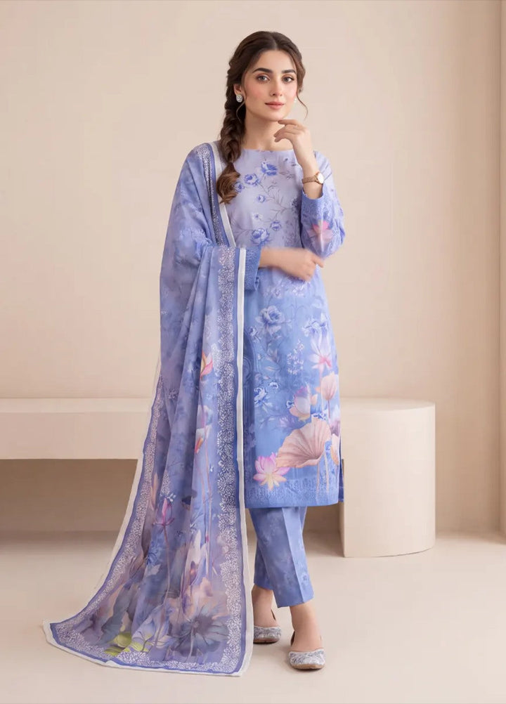 Salitex Women Unstitched Printed Lawn 3 Piece Suit S26L3PMRCL868 Casual Collection