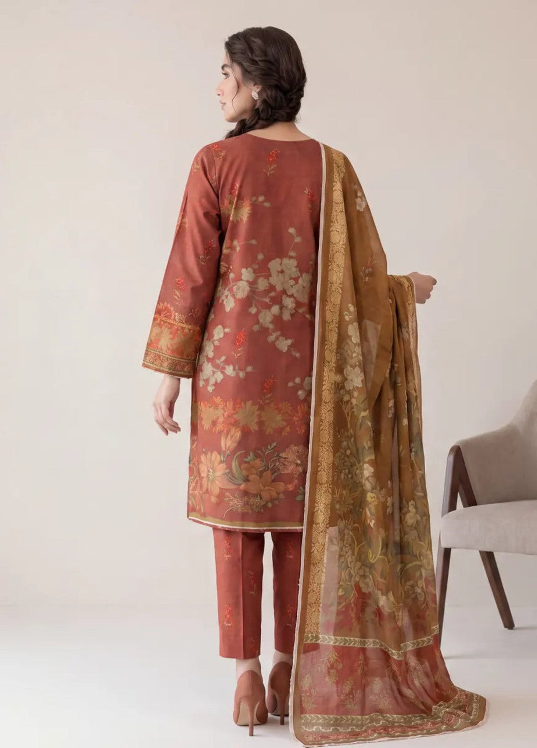 Salitex Women Unstitched Printed Lawn 3 Piece Suit S26L3PMRCL873 Casual Collection