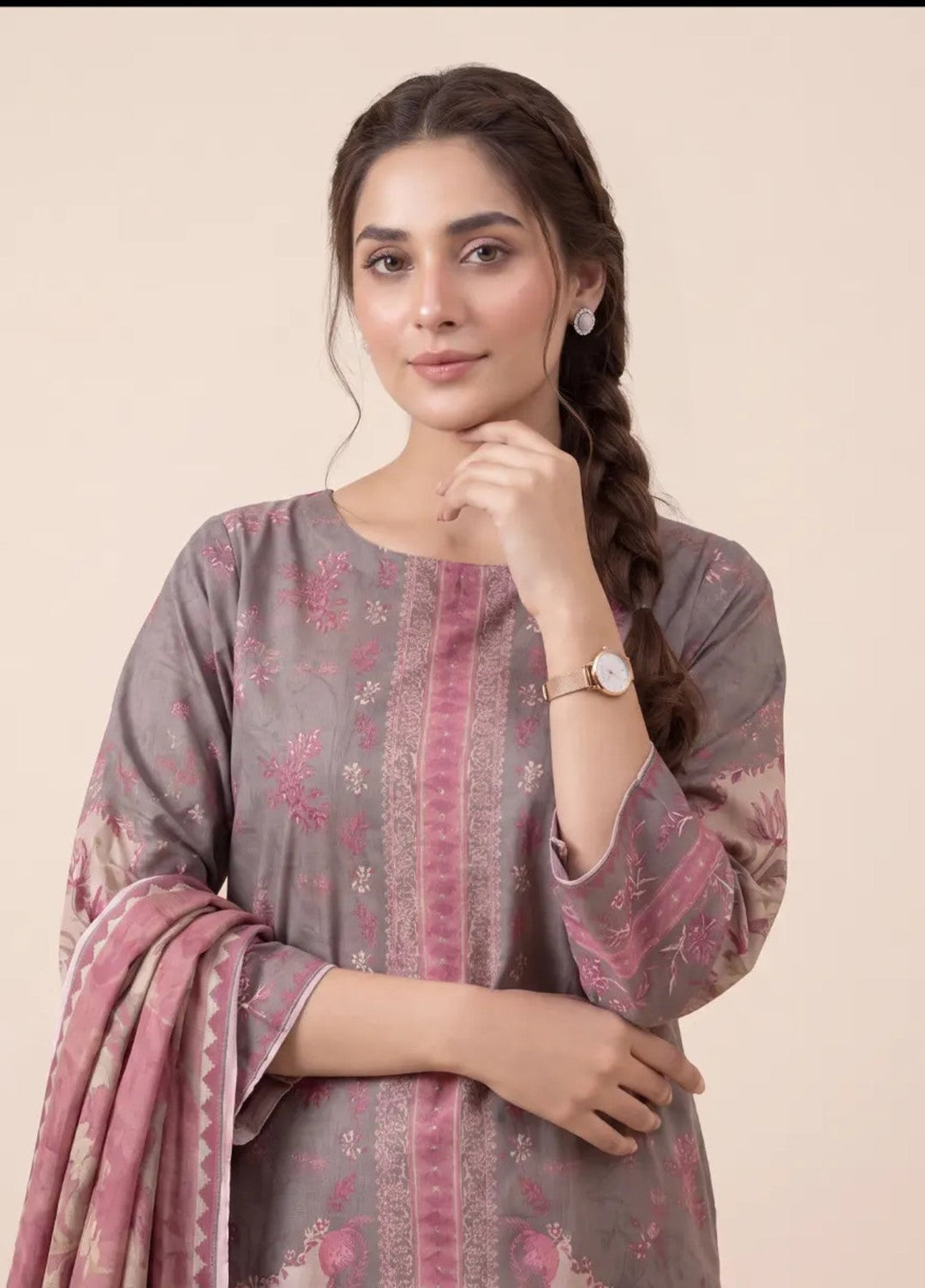 Salitex Women Unstitched Printed Lawn 3 Piece Suit S26L3PMRCL875 Casual Collection