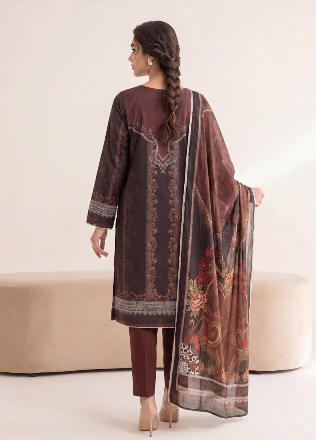 Salitex Women Unstitched Printed Lawn 3 Piece Suit S26L3PMRCL871 Casual Collection