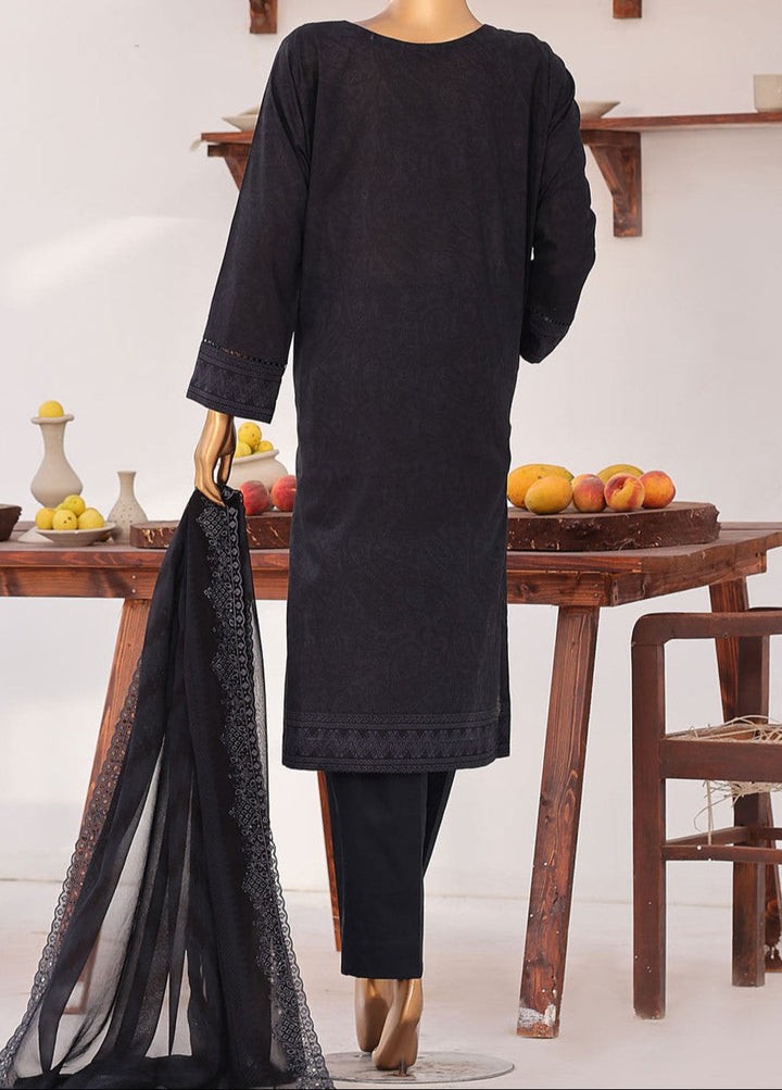 Premium Venice by HZ Textiles Unstitched Embroidered Lawn Cotton 3 Piece Suit PVE-3116 Casual Collection