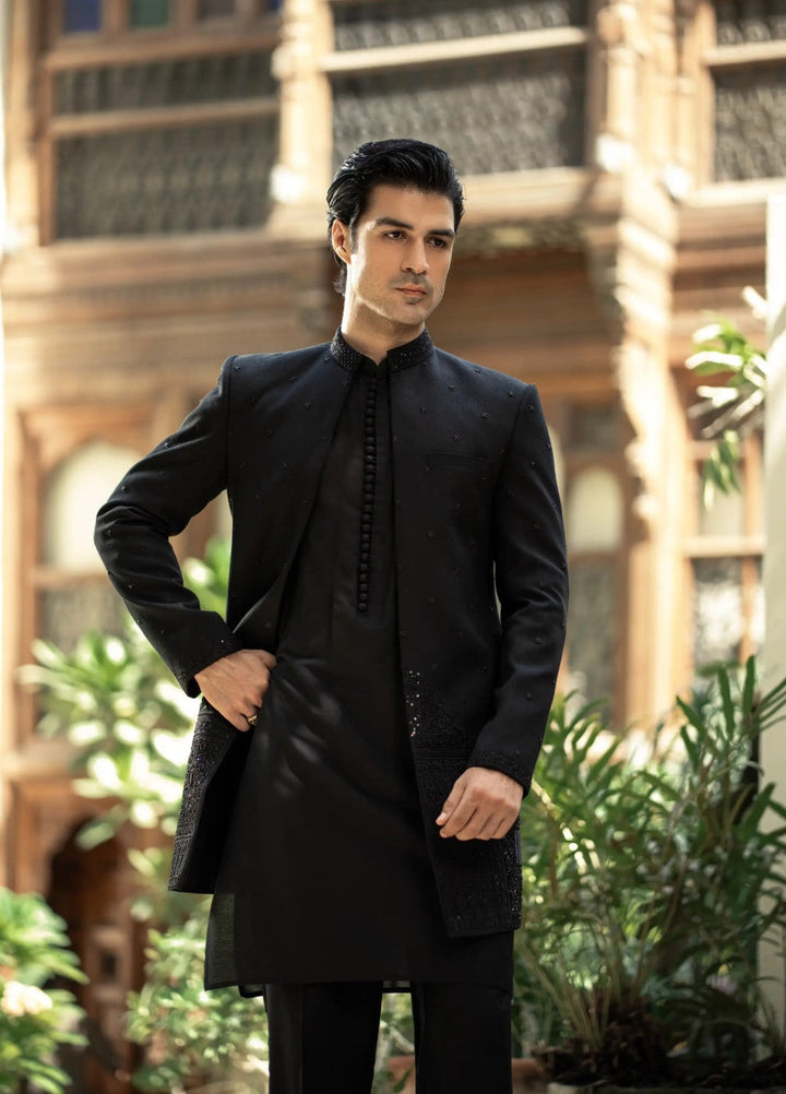 Stylish Garments Sherwani RTW Embroidered Mesuri 1 Piece GS-5150 Festive Collection
