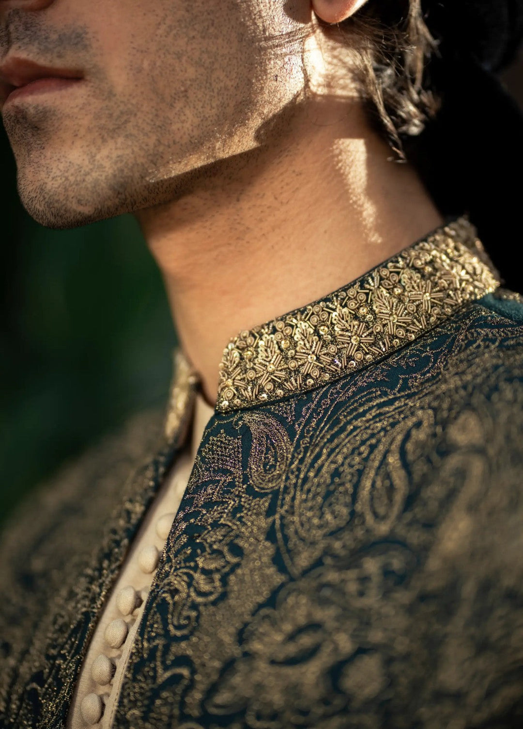 Stylish Garments Sherwani RTW Embroidered Mesuri 1 Piece GS-5156 Festive Collection