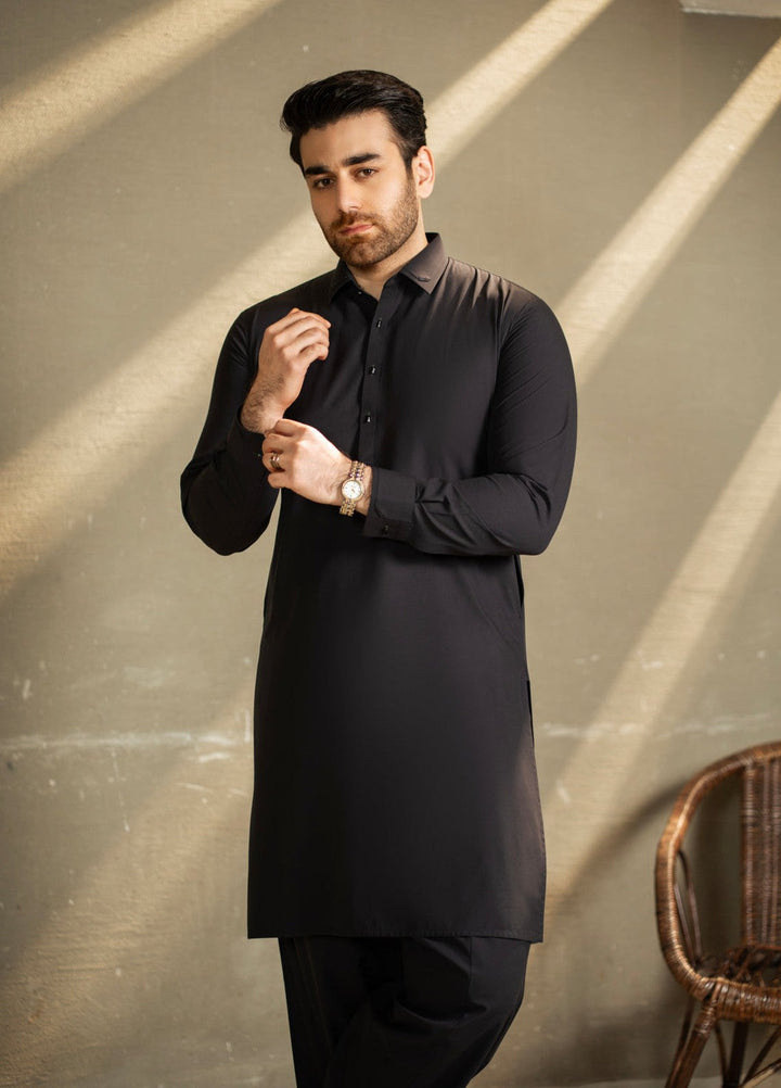 Stylish Garments RTW Embroidered Wash N Wear Kurta Shalwar Suit C-10213 Casual Collection