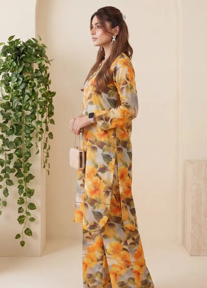 Salitex Unstitched Printed Lawn 2 Piece Suit SUNS82AG2021 Summer Collection