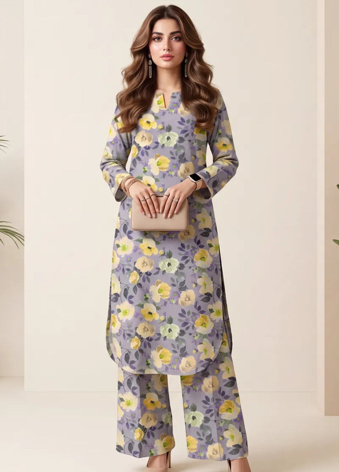 Salitex Unstitched Printed Lawn 2 Piece Suit SUNS82AG2007 Summer Collection