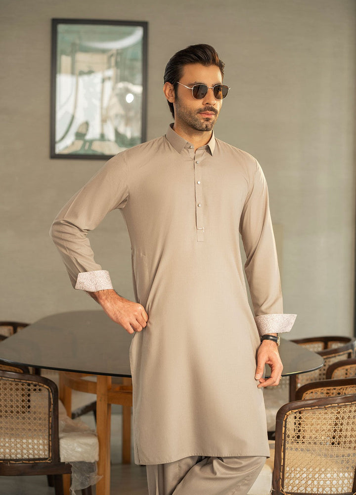 Stylish Garments RTW Embroidered Wash N Wear Kurta Shalwar Suit C-10205 Casual Collection