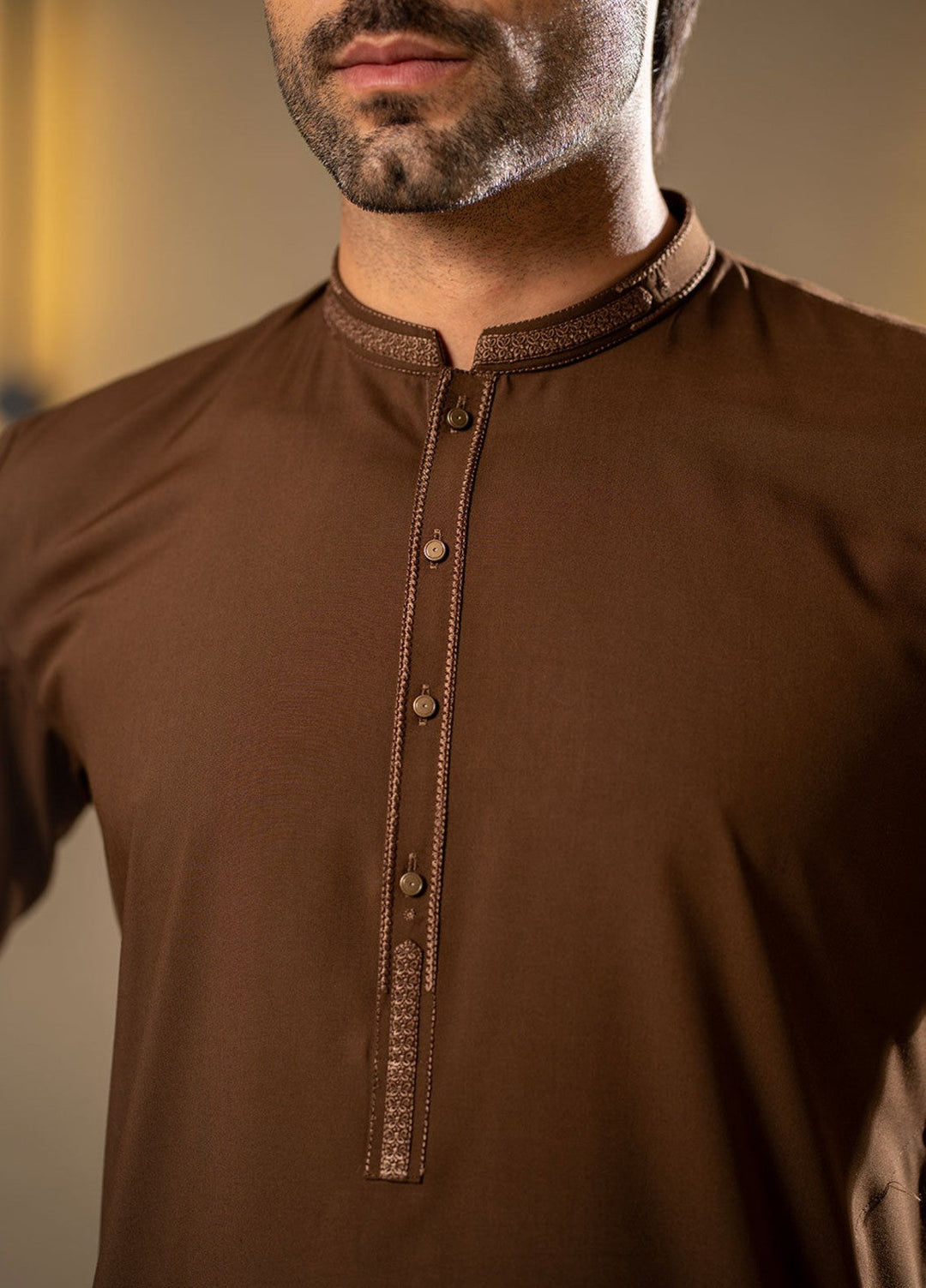 Stylish Garments RTW Embroidered Wash N Wear Kurta Shalwar Suit C-10217 Casual Collection
