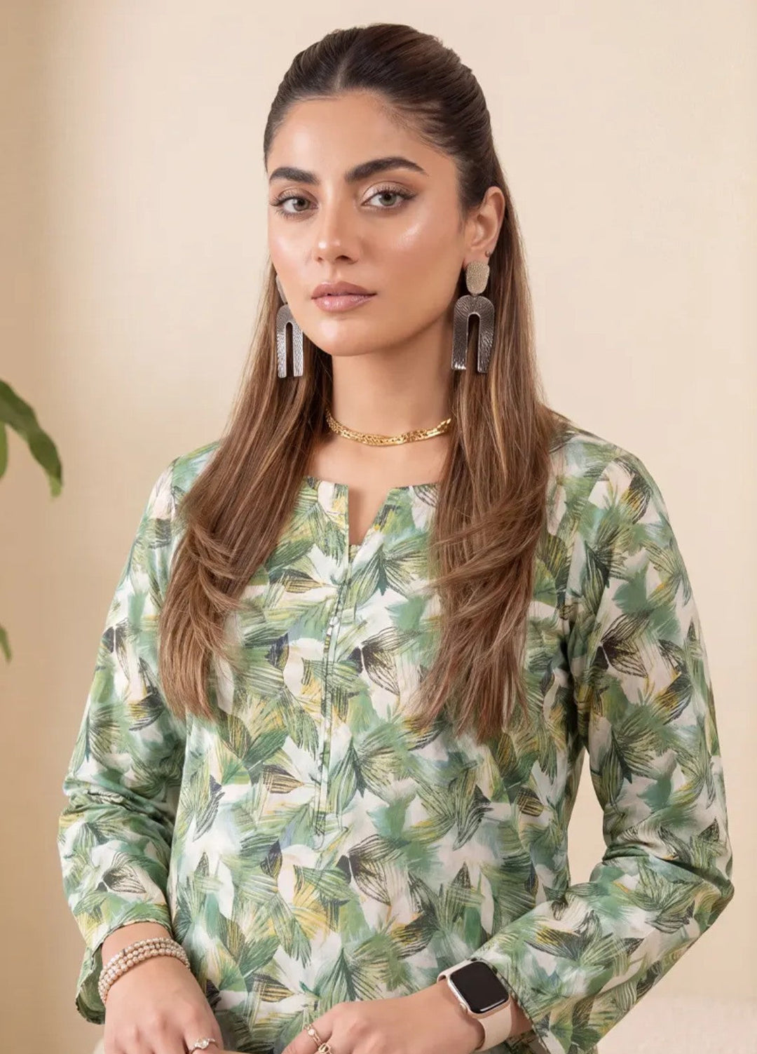 Salitex Unstitched Printed Lawn 2 Piece Suit SUNS82AG2040 Summer Collection