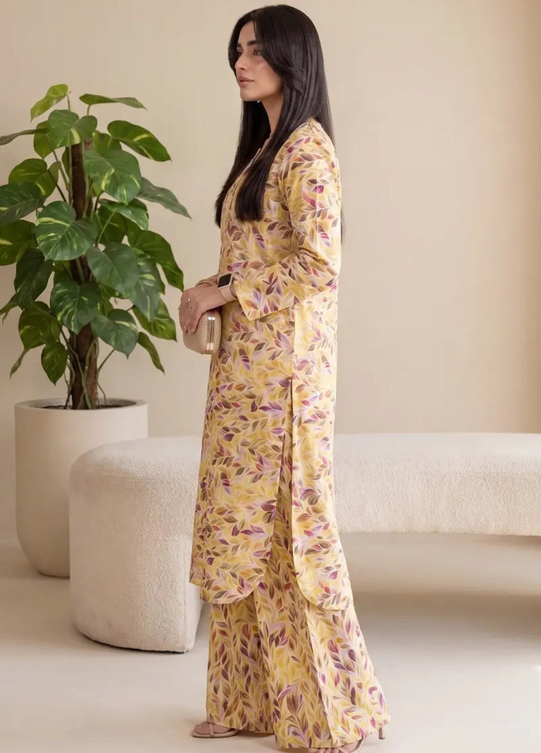 Salitex Unstitched Printed Lawn 2 Piece Suit SUNS82AG2028 Summer Collection