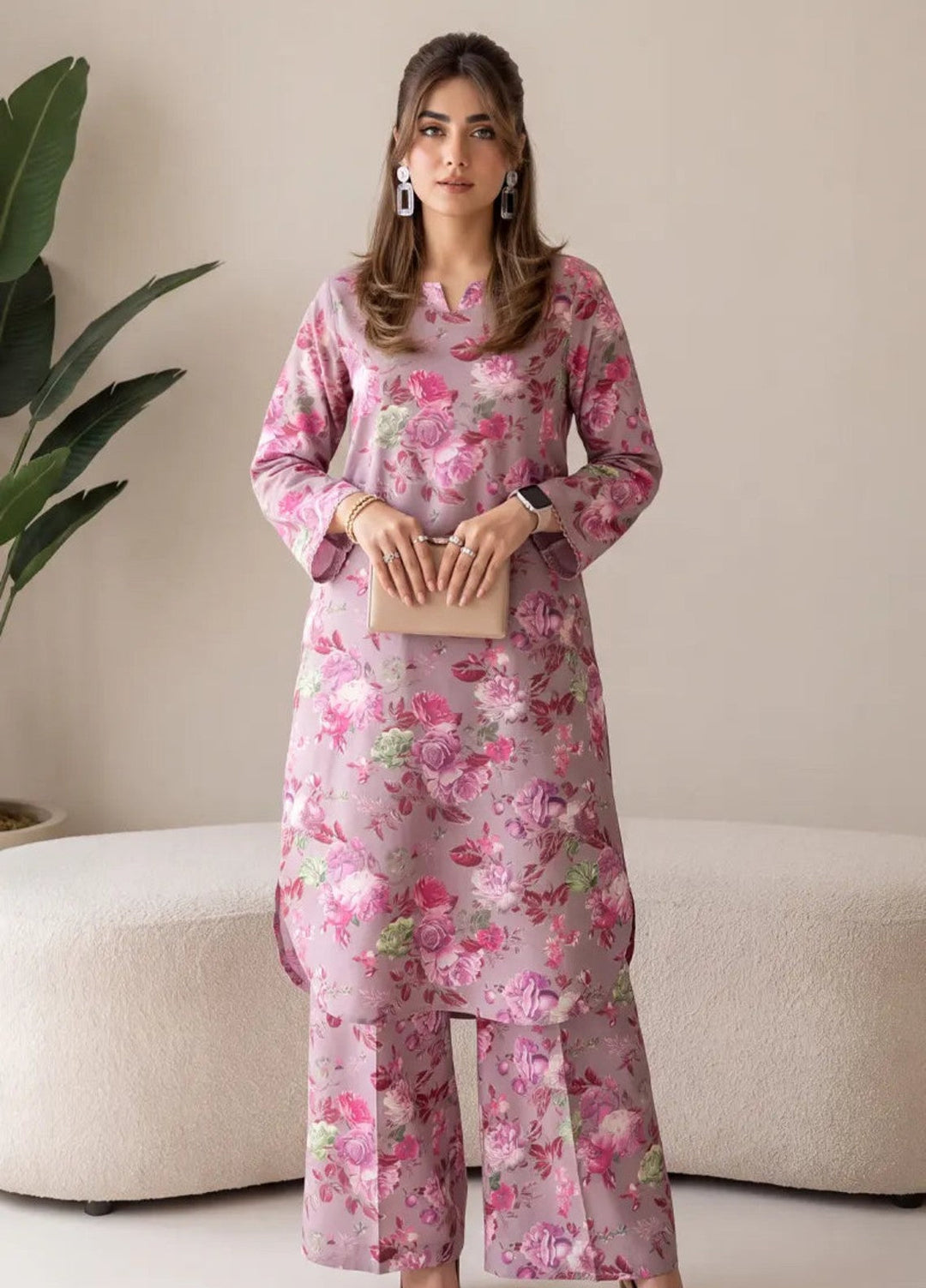 Salitex Unstitched Printed Lawn 2 Piece Suit SUNS82AG2027 Summer Collection