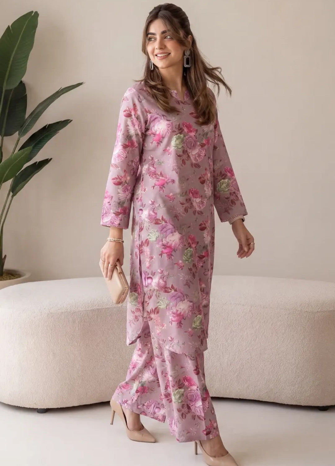 Salitex Unstitched Printed Lawn 2 Piece Suit SUNS82AG2039 Summer Collection