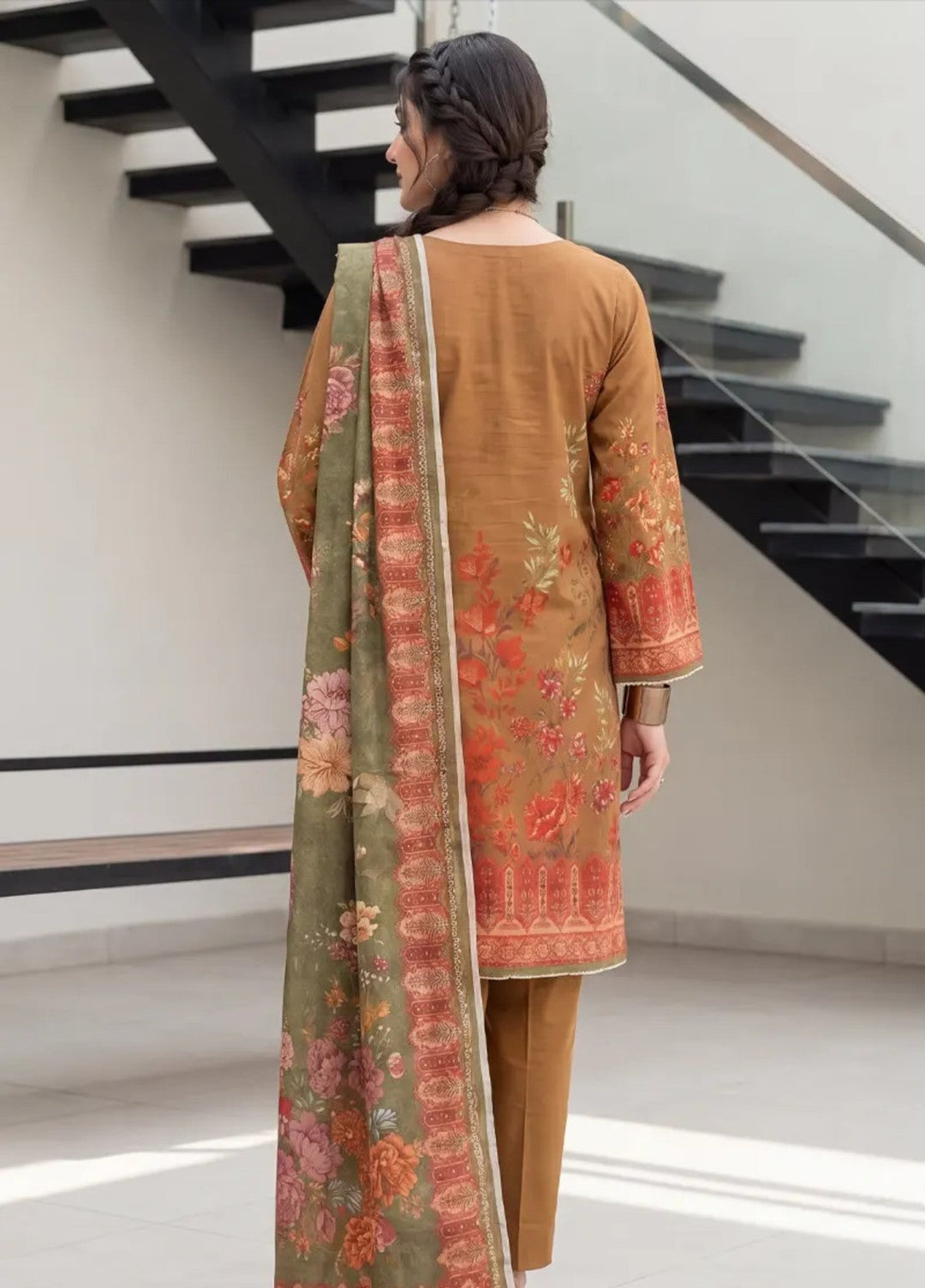 Salitex Unstitched Printed Lawn 3 Piece Suit SUNS8IN1154 Casual Collection