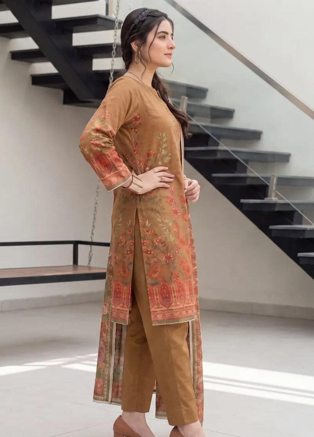Salitex Unstitched Printed Lawn 3 Piece Suit SUNS8IN1154 Casual Collection