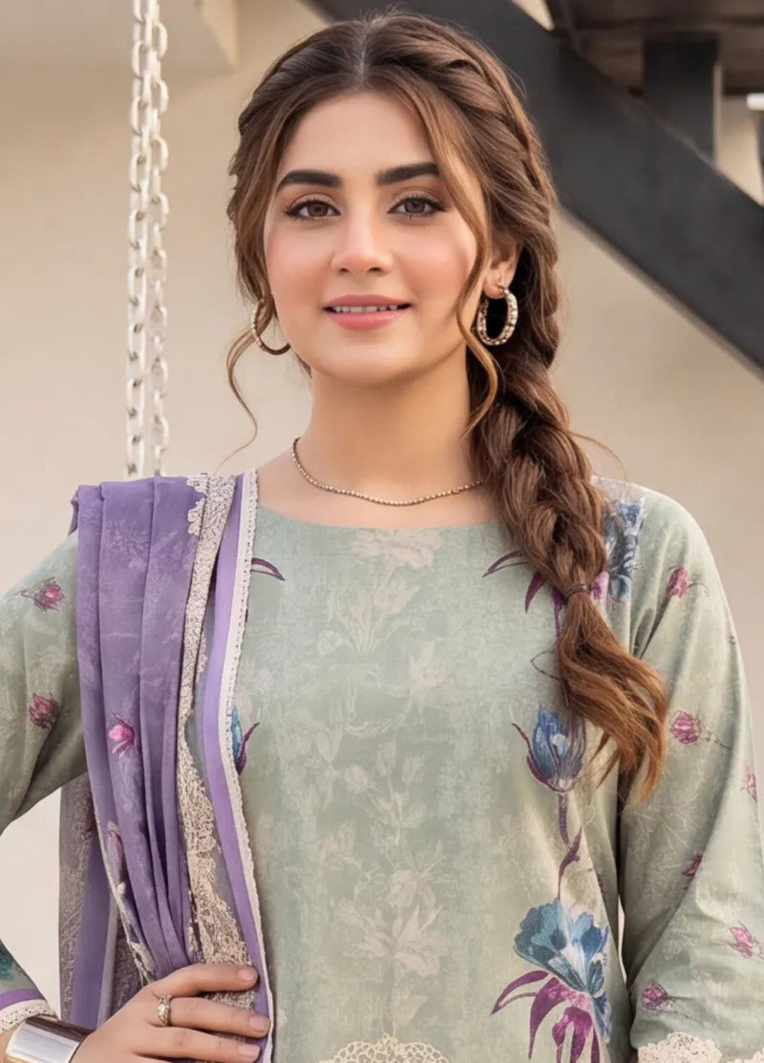 Salitex Unstitched Printed Lawn 3 Piece Suit SUNS8IN1153 Casual Collection