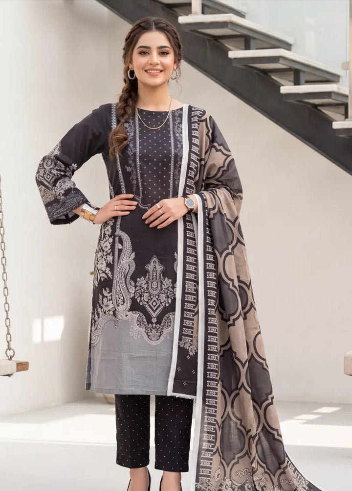 Salitex Unstitched Printed Lawn 3 Piece Suit SUNS8IN1150 Casual Collection