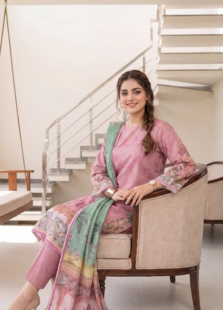 Salitex Unstitched Printed Lawn 3 Piece Suit SUNS8IN1146 Casual Collection