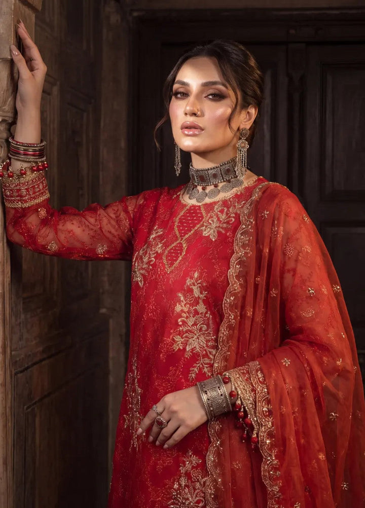 Salitex Unstitched Embroidered Khaadi Net 3 Piece Suit SUNS8JI515 Festive Collection