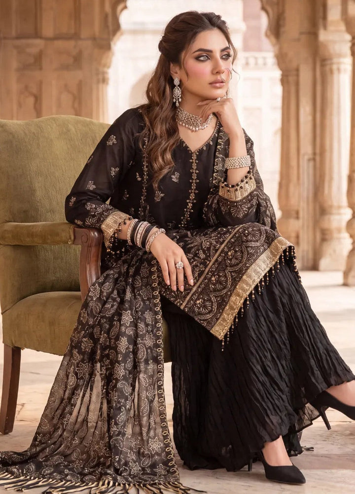 Salitex Unstitched Embroidered Cotton 3 Piece Suit SUNS8JI506 Festive Collection