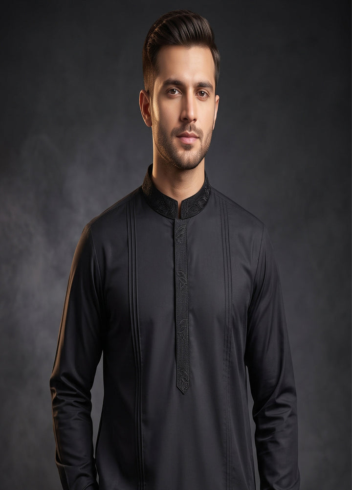 Kari Gari by Fabrich Mens Unstitched Embroidered Wash N Wear 2 Piece Suit FAB-9791 Casual Collection