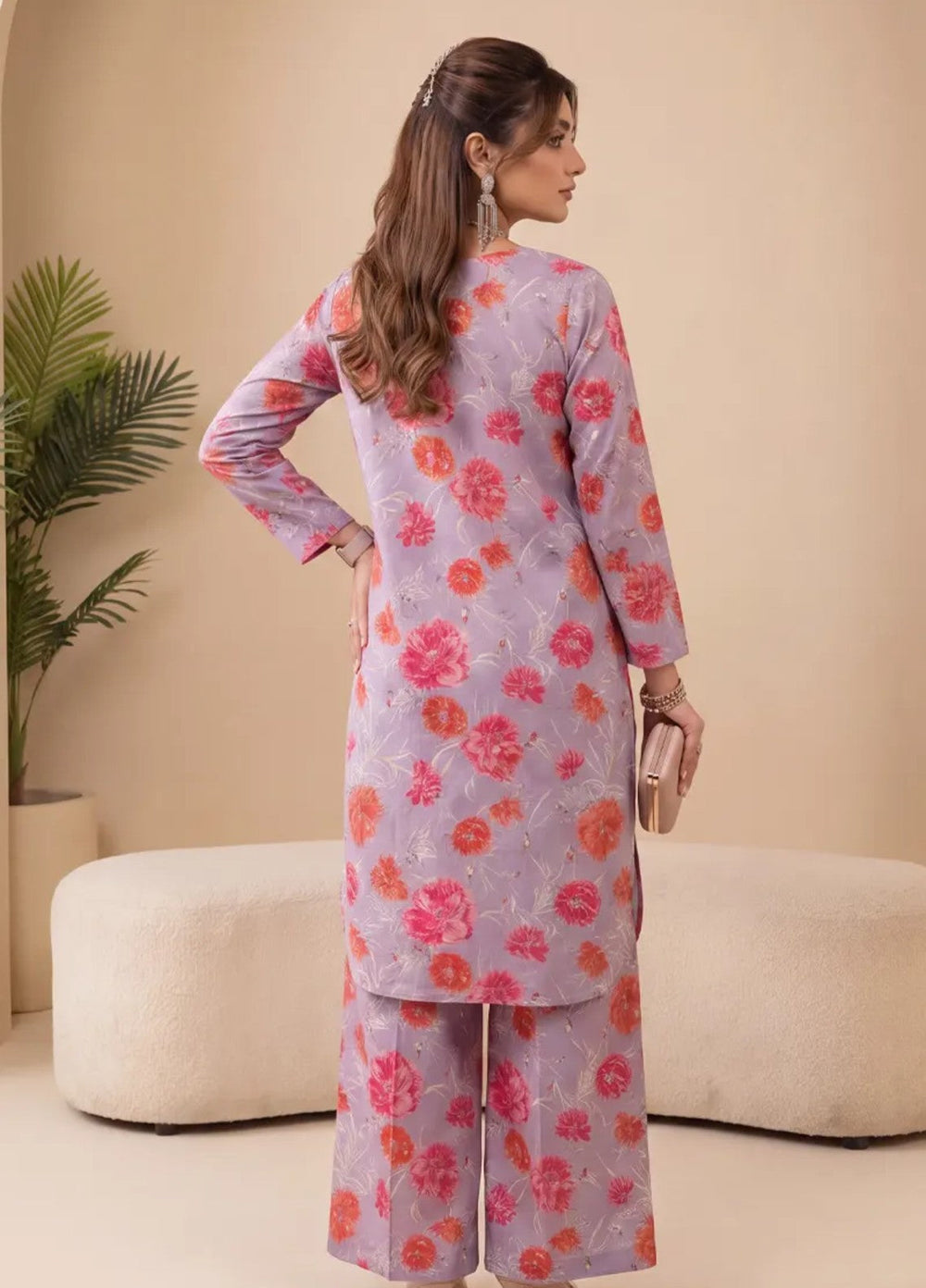 Salitex Unstitched Printed Lawn 2 Piece Suit SUNS82AG2045 Casual Collection