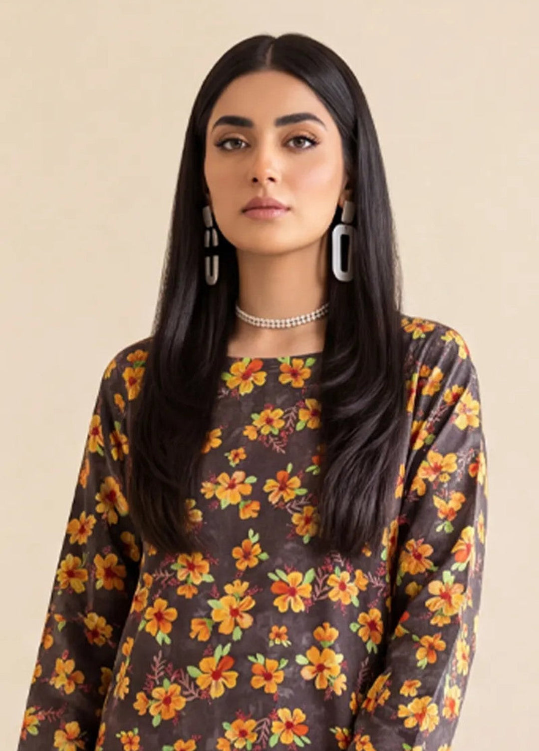 Salitex Unstitched Printed Lawn 2 Piece Suit SUNS82AG2047 Casual Collection