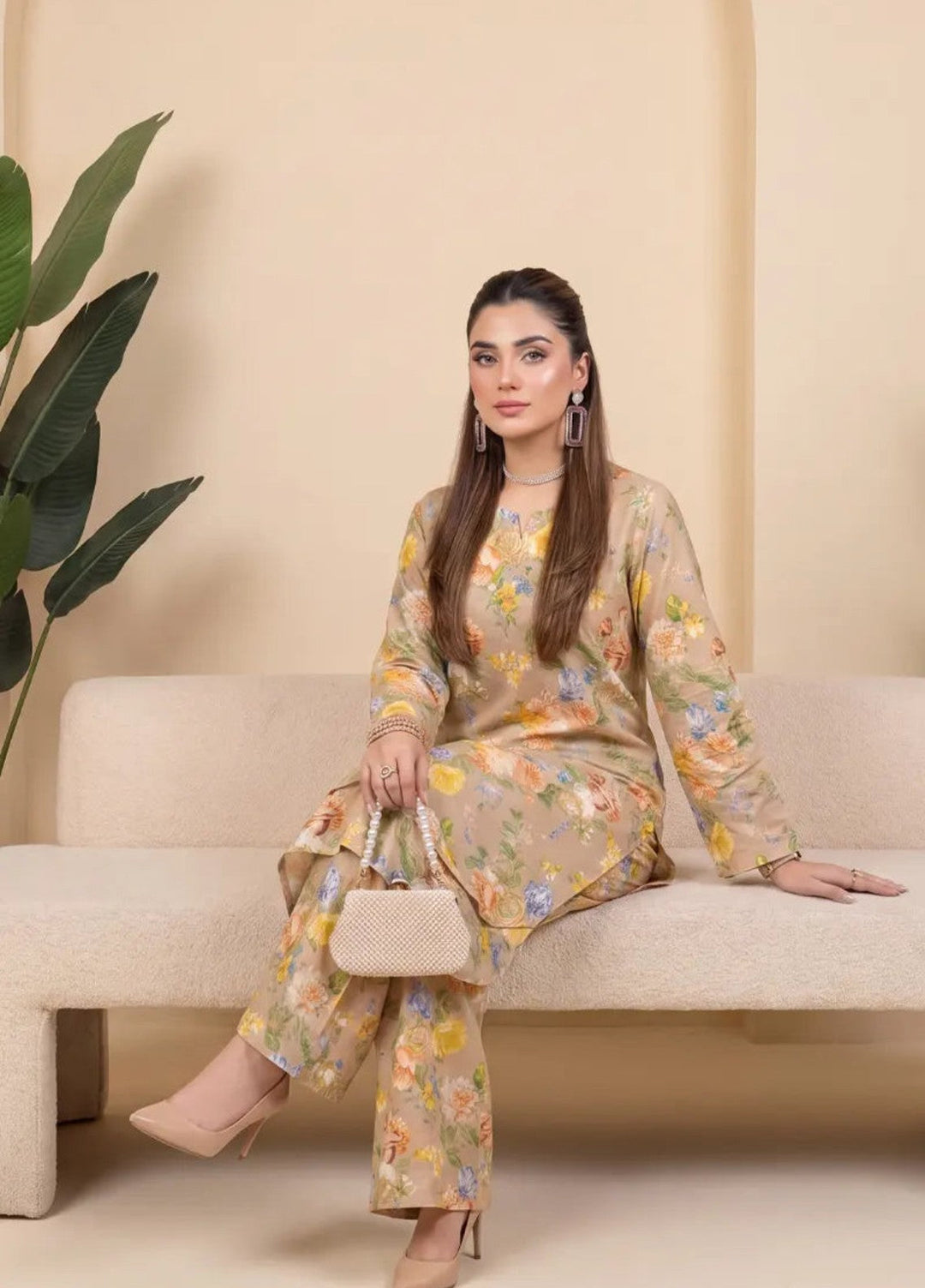 Salitex Unstitched Printed Lawn 2 Piece Suit SUNS82AG2050 Casual Collection