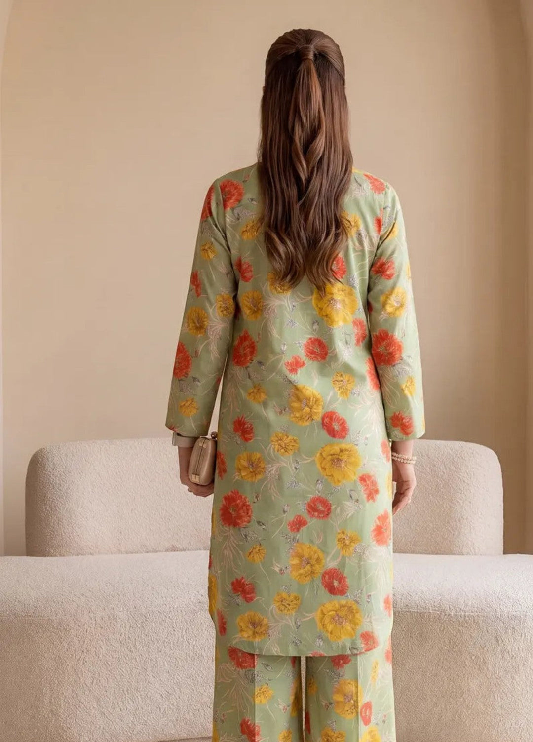 Salitex Unstitched Printed Lawn 2 Piece Suit SUNS82AG2053 Casual Collection