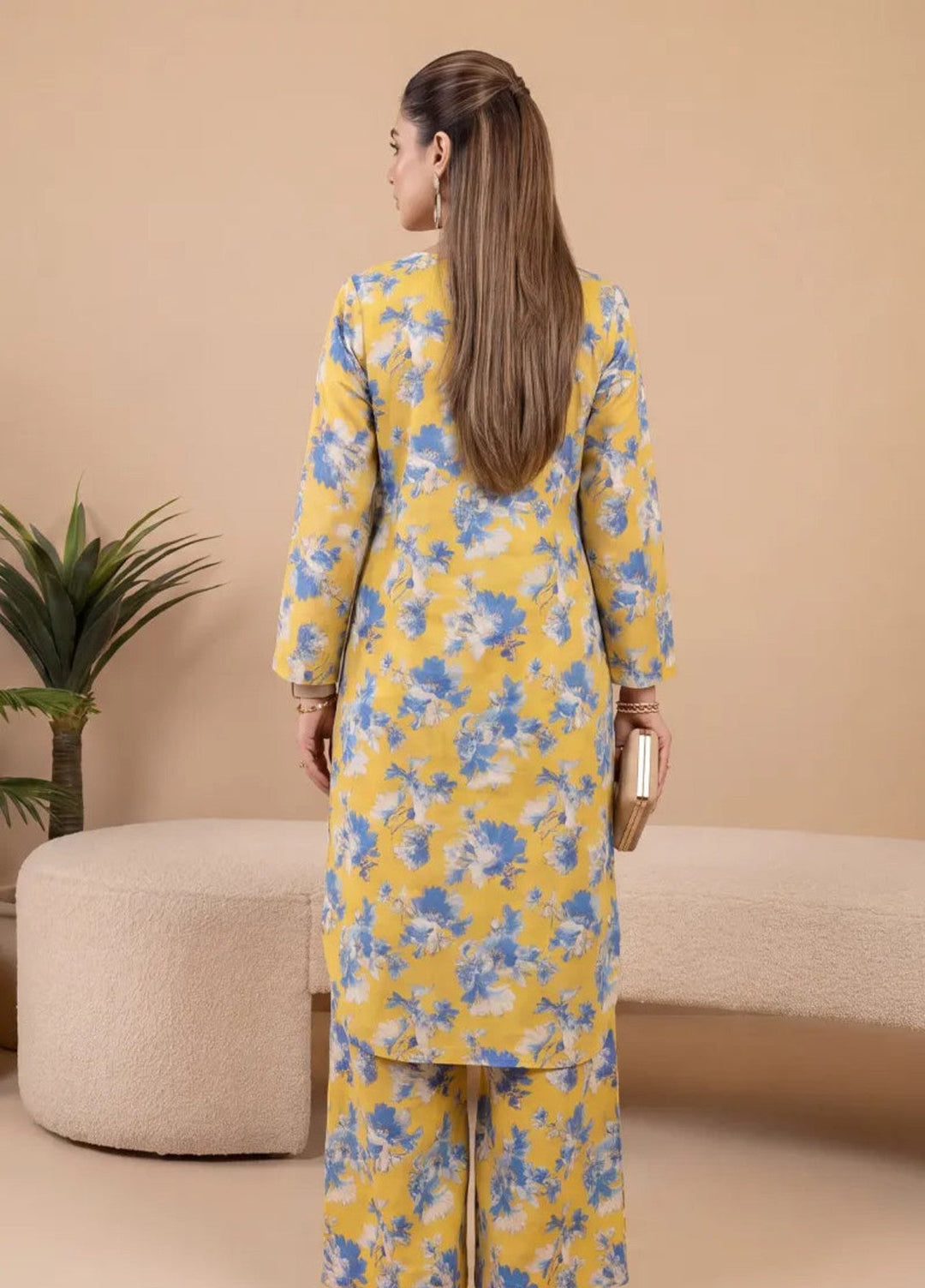 Salitex Unstitched Printed Lawn 2 Piece Suit SUNS82AG2054 Casual Collection