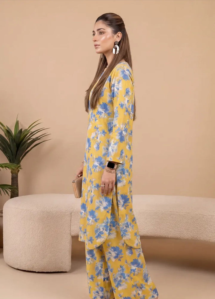 Salitex Unstitched Printed Lawn 2 Piece Suit SUNS82AG2054 Casual Collection