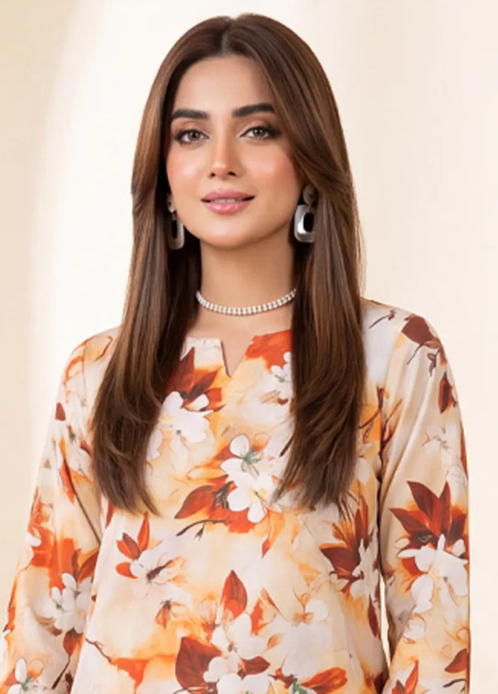 Salitex Unstitched Printed Lawn 2 Piece Suit SUNS82AG2055 Casual Collection