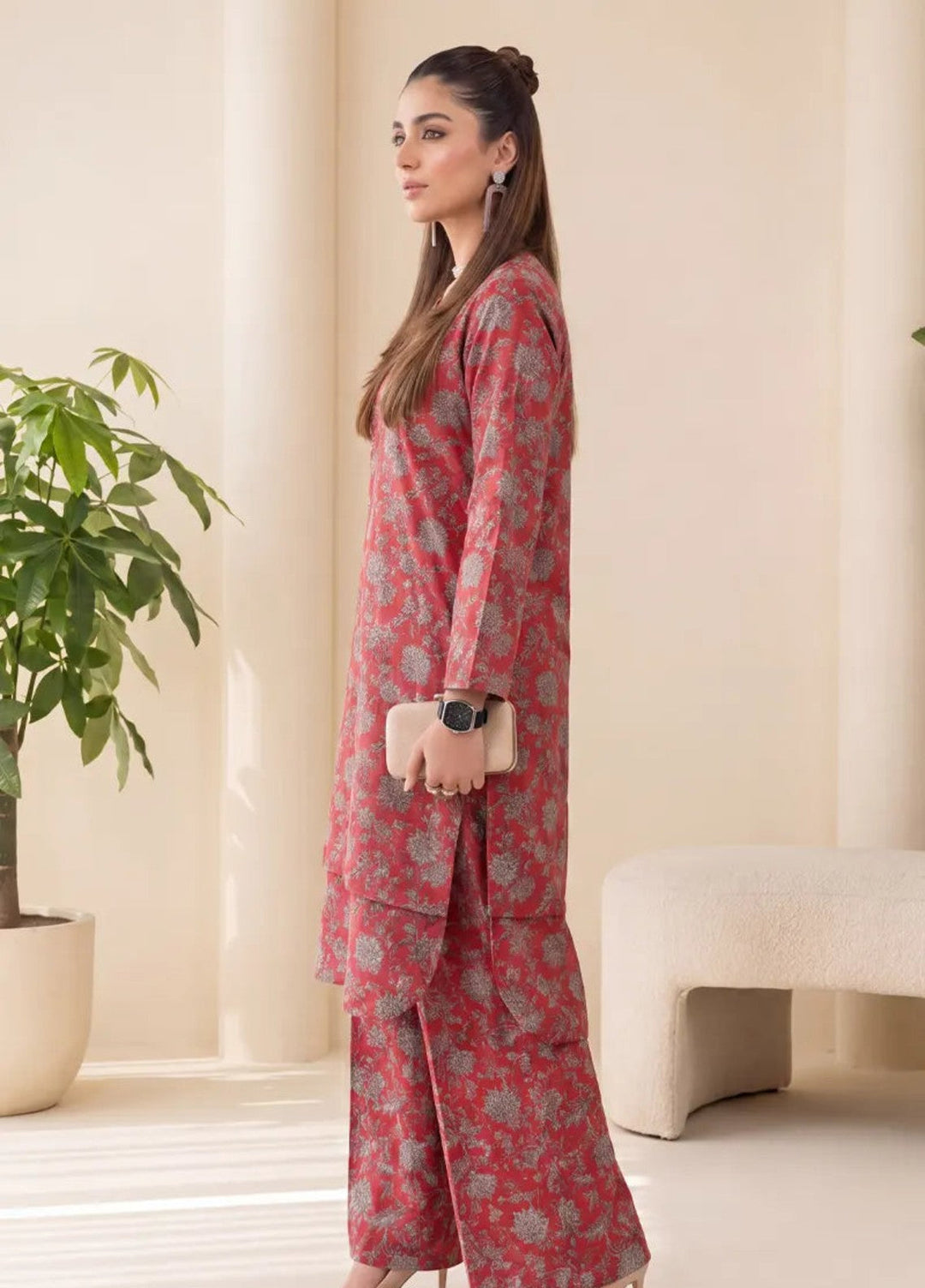 Salitex Unstitched Printed Lawn 2 Piece Suit SUNS82AG2056 Casual Collection